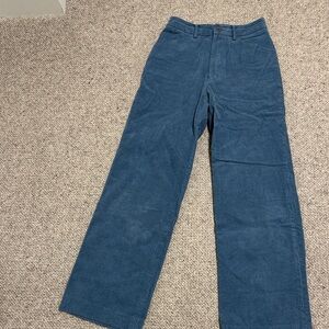Blue Corduroy Pants